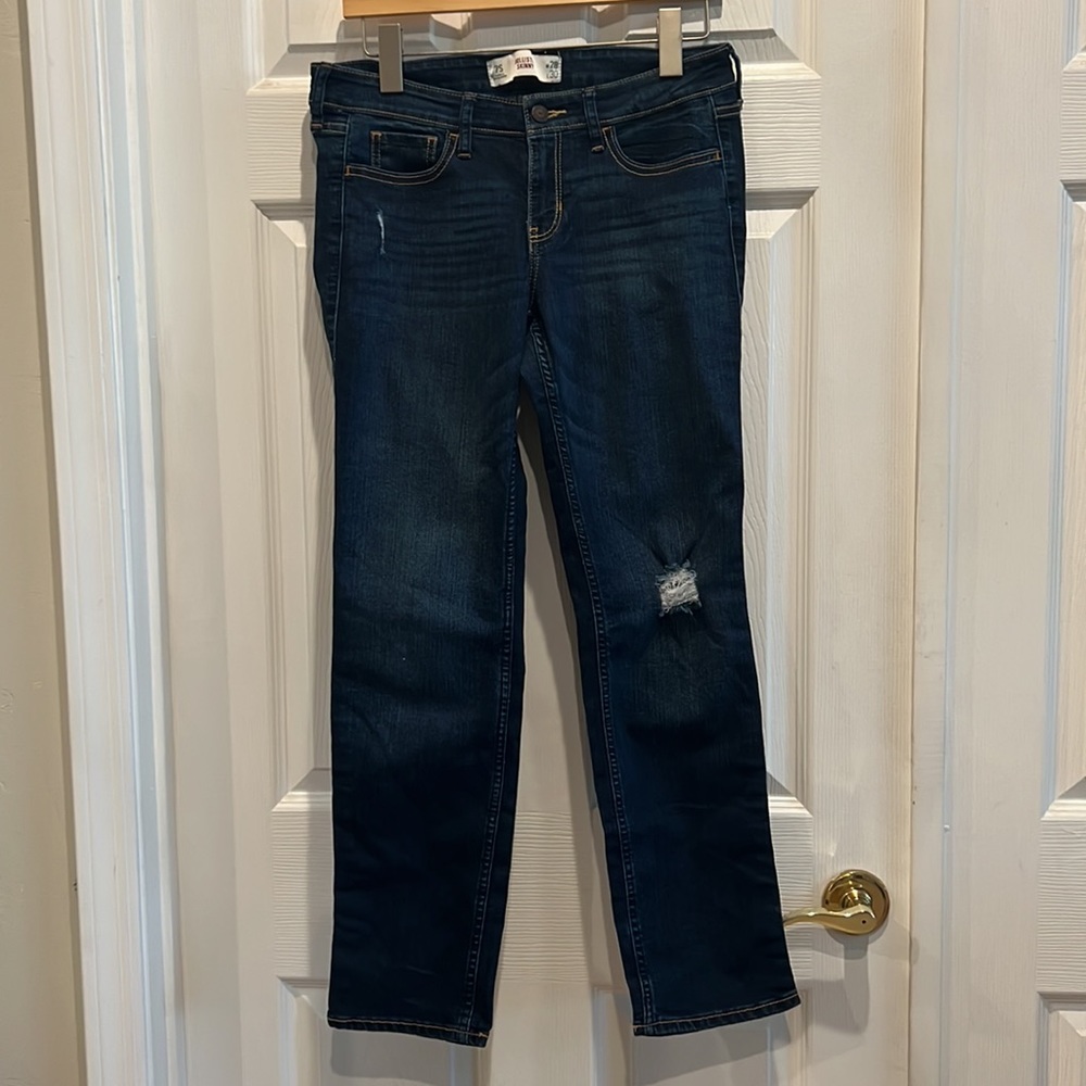 Hollister Lightly Distressed Skinny Jeans